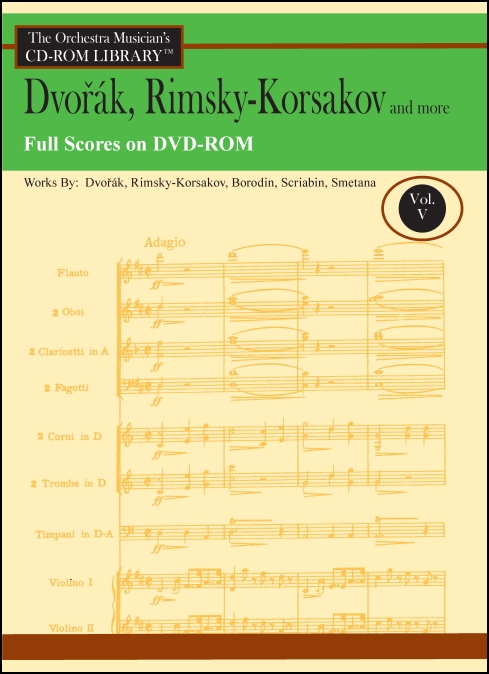 The Orchestra Musician's CD-ROM Library™, Volume 5 Full Scores [DVD-ROM]