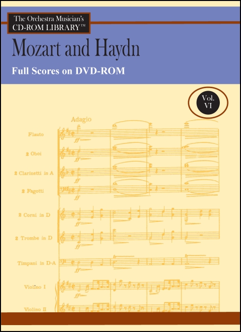 The Orchestra Musician's CD-ROM Library™, Volume 6 Full Scores [DVD-ROM]