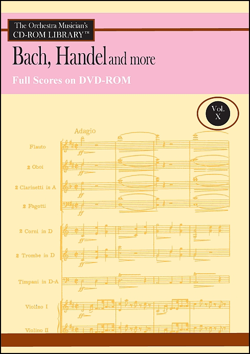 The Orchestra Musician's CD-ROM Library™, Volume 10 Full Scores [DVD-ROM]