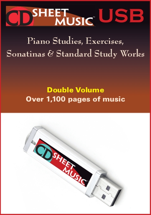 Piano Studies, Excercises, Sonatinas & Standard Study Works The Ultimate Collection