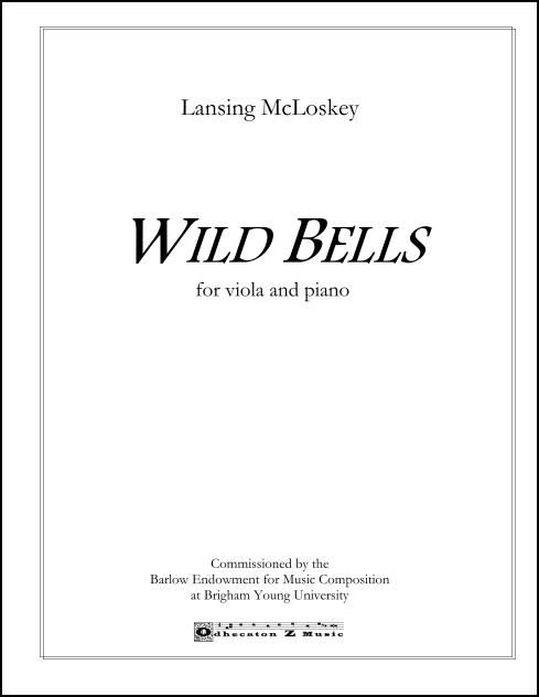Wild Bells for Viola & Piano