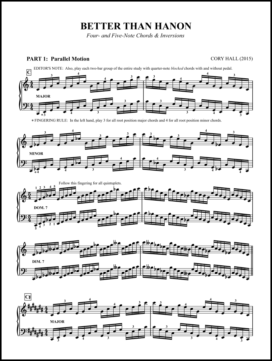 Better than Hanon, 2nd Edition (BachScholar Edition Vol. 32) for Piano - Click Image to Close