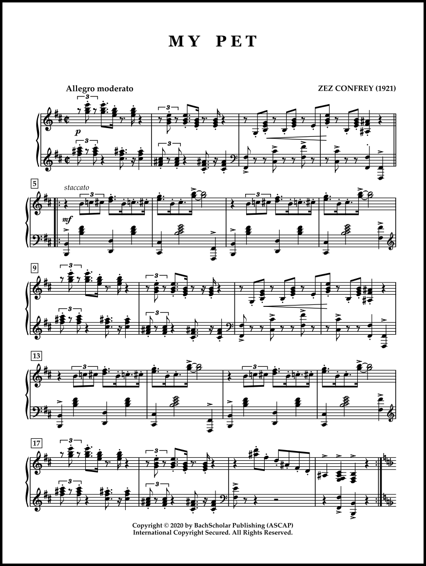 12 Novelty Piano Solos (BachScholar Edition Vol. 66) for Piano