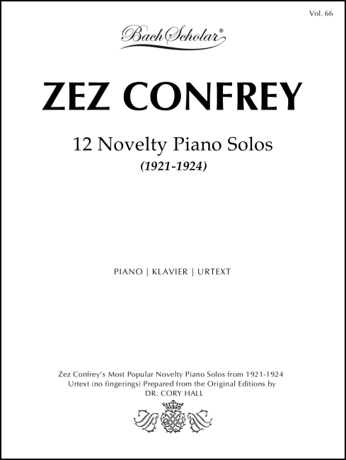 12 Novelty Piano Solos (BachScholar Edition Vol. 66) for Piano