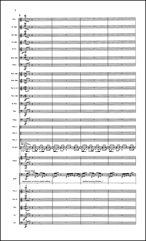 Harlem Essay for orchestra - Click Image to Close