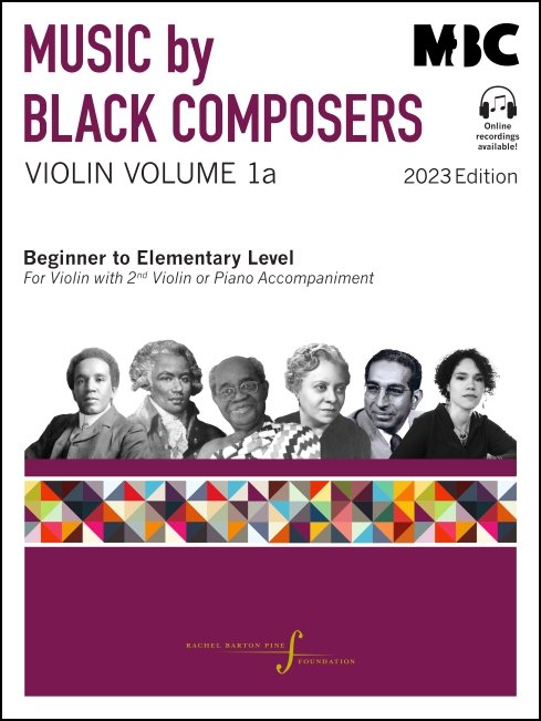 Music by Black Composers: Volume 1a for Violin