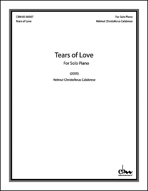 Tears of Love for Piano