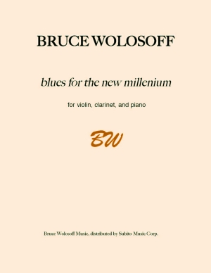 blues for the new millennium trio for violin, clarinet & piano