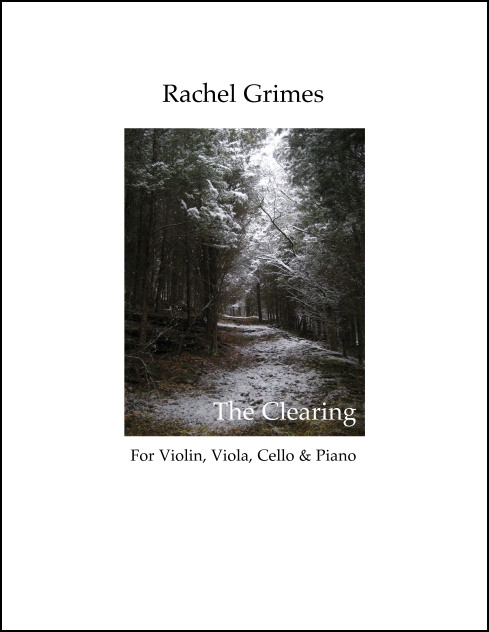 The Clearing for Violin, Viola, Cello, Piano