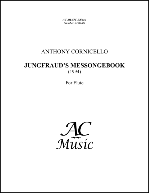 Jungfraud's Messongebook for Flute - Click Image to Close