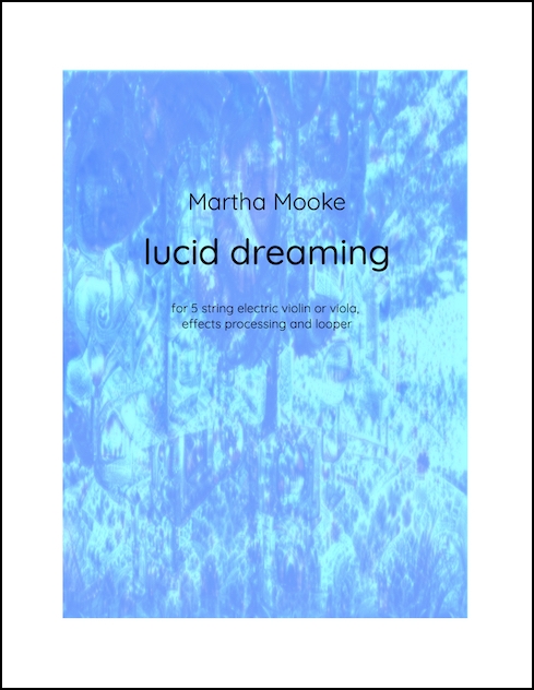 lucid dreaming for Electric Violin or Viola