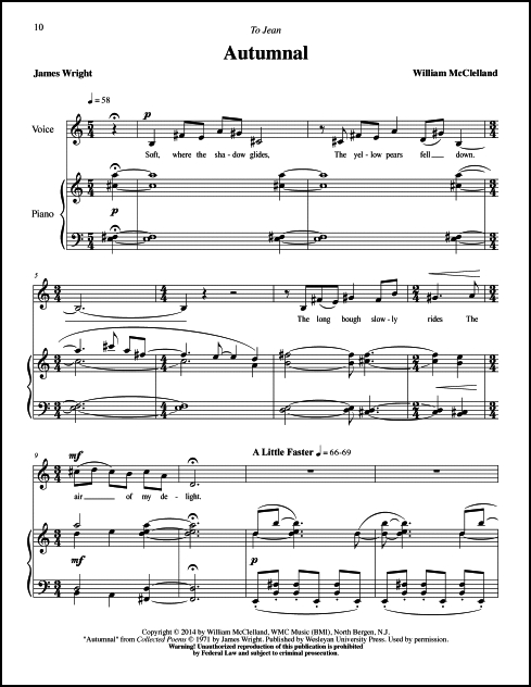 Sixteen Songs for Voice and Piano for Medium Voice & Piano - Click Image to Close