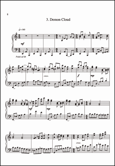 Five for Piano for Piano Solo - Click Image to Close