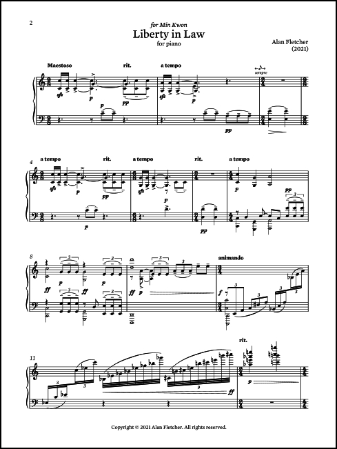 Liberty in Law for Piano - Click Image to Close