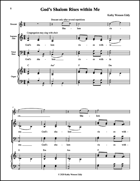 Wellspring Chants for SATB Chorus, a cappella - Click Image to Close