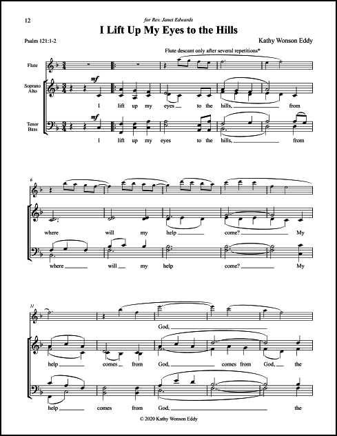 Wellspring Chants for SATB Chorus, a cappella