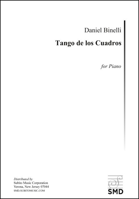 Tango de los Cuadros for Piano