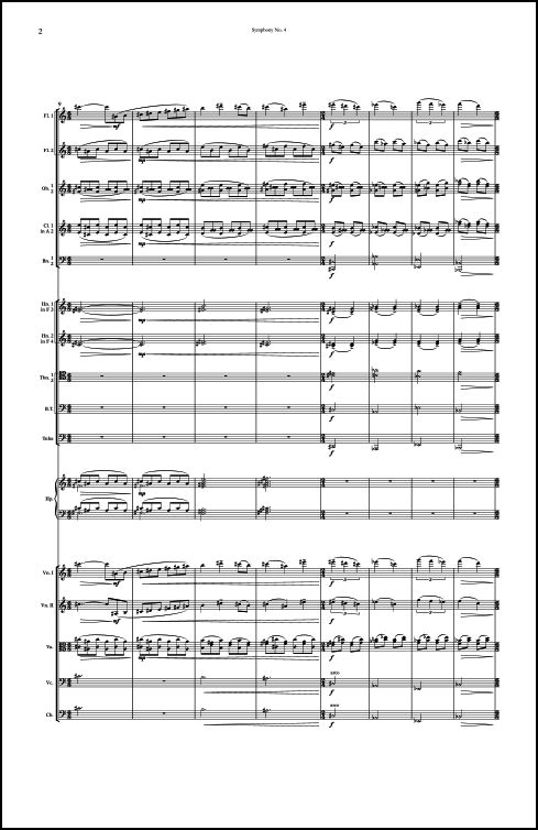 Symphony No. 4 for Orchestra