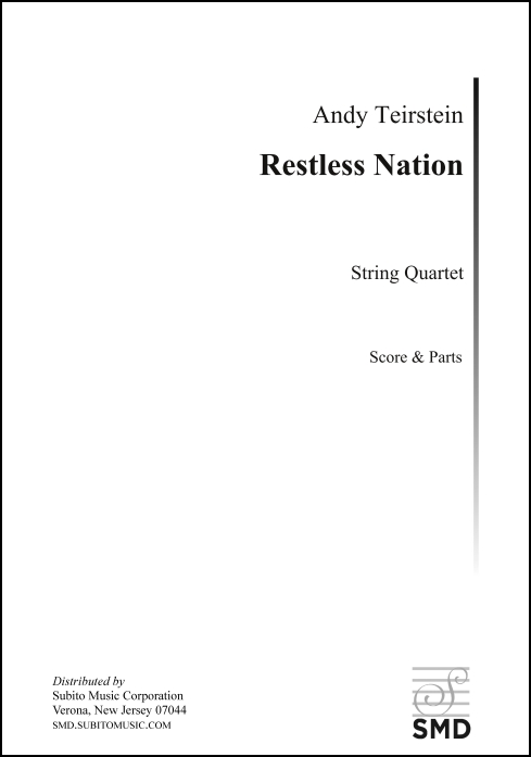 Restless Nation for String Quartet - Click Image to Close