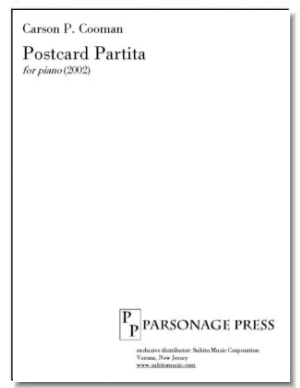Postcard Partita for piano
