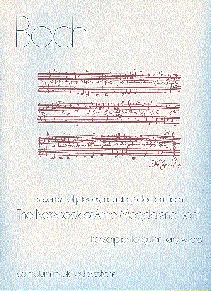 Seven Small Pieces (including selections from The Notebook of Anna Magdalena Bach ) for solo guitar