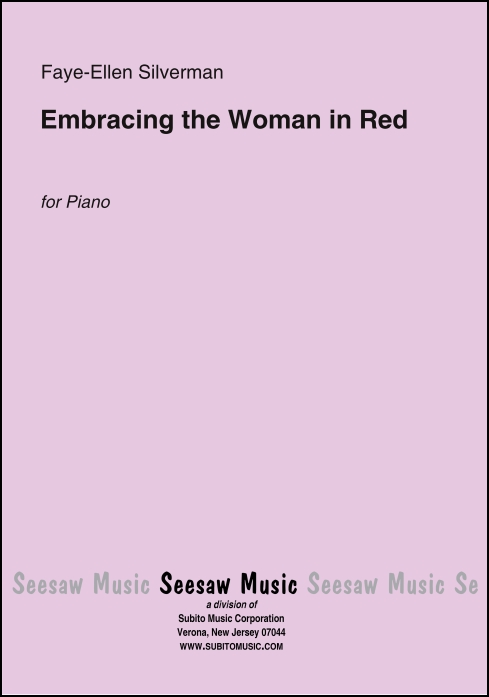 Embracing the Woman in Red for Piano - Click Image to Close