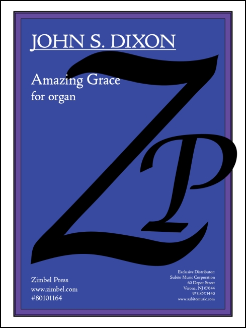 Amazing Grace for organ - Click Image to Close