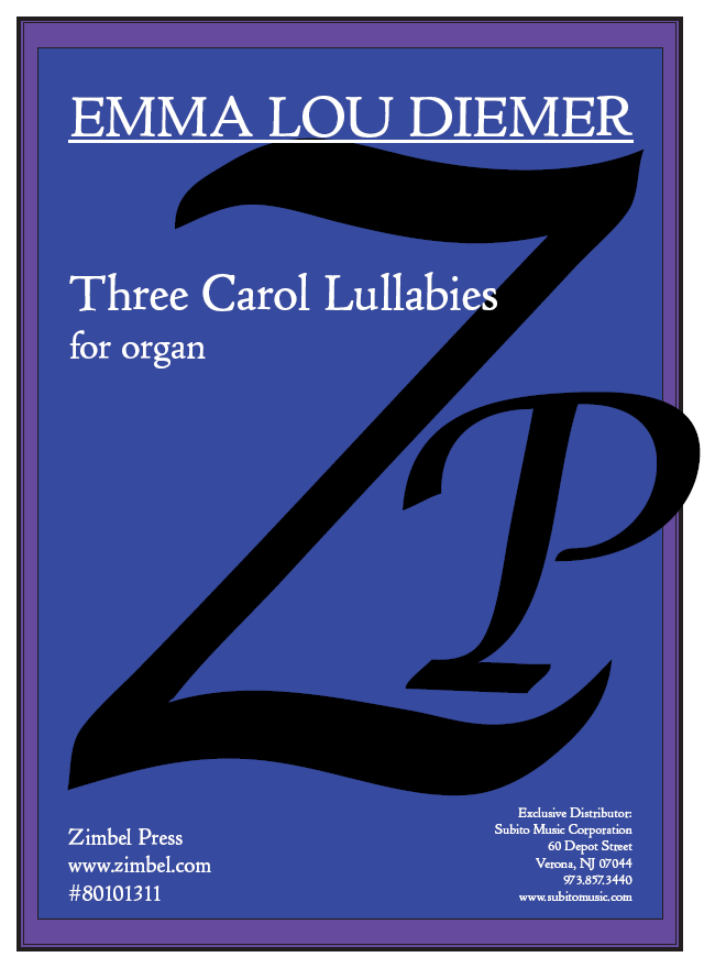 Three Carol Lullabies for organ
