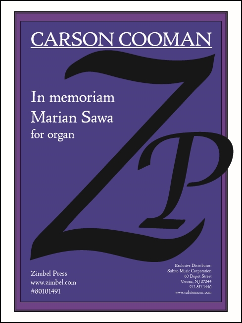 In memoriam Marian Sawa for Organ