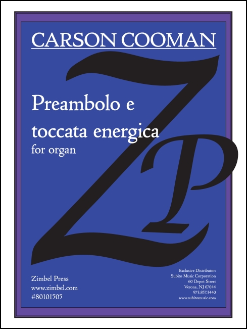 Preambolo e toccata energica for Organ