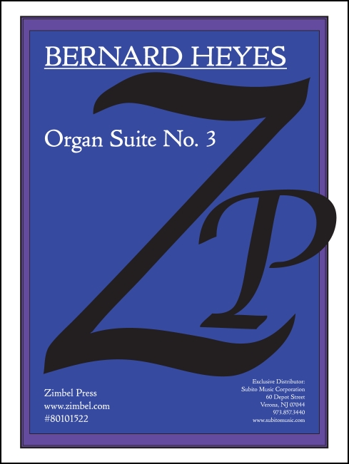 Organ Suite No. 3 for Organ