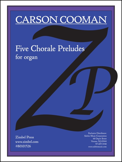 Five Chorale Preludes for Organ