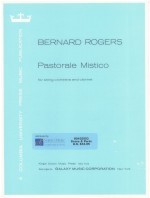 Pastorale Mistico for string orchestra & clarinet