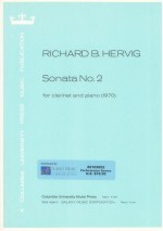 Sonata No. 2 for clarinet & piano