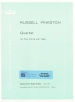 Quartet for four horns & tape - Click Image to Close