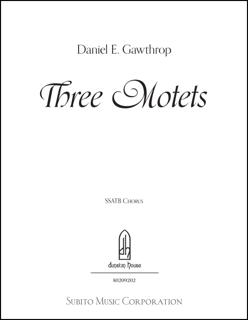 Three Motets for SATB a cappella