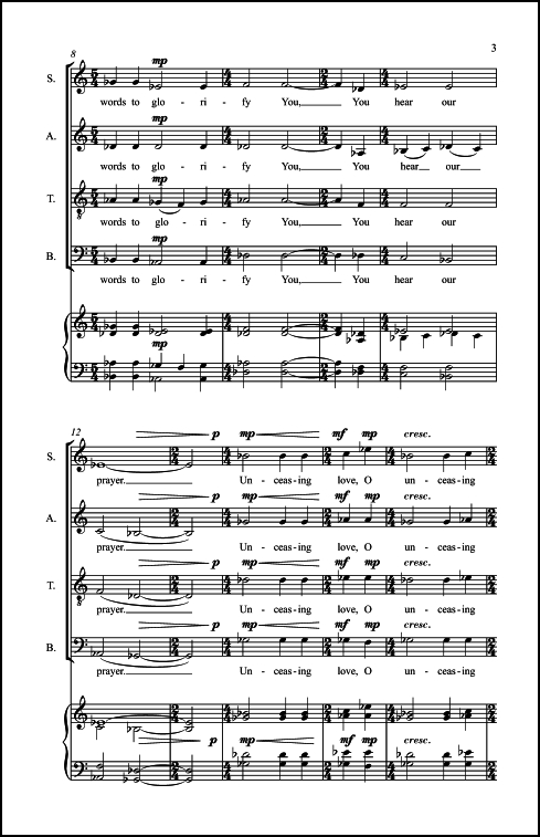 Pilgrims' Hymn for SATB Chorus - Click Image to Close