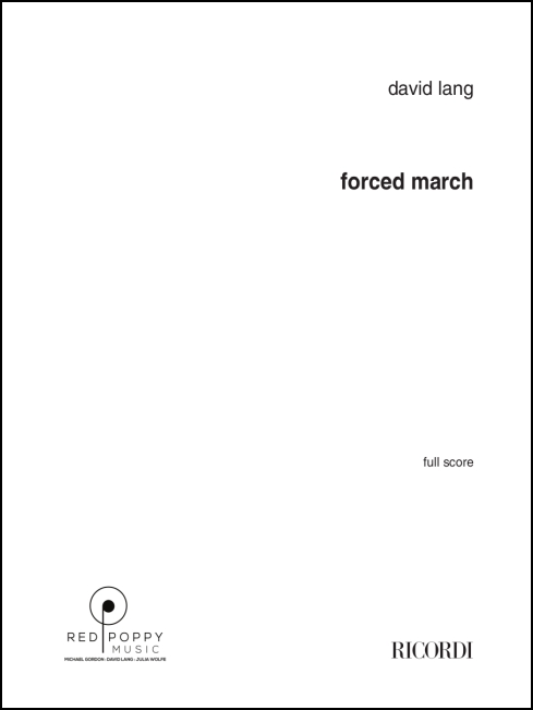forced march for large ensemble