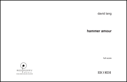 hammer amour for large ensemble