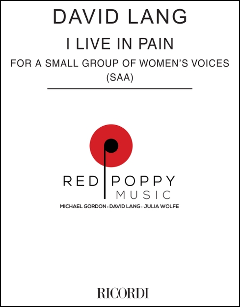 i live in pain for Women's Voices, SAA