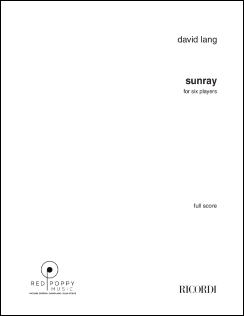 sunray for chamber ensemble - Click Image to Close