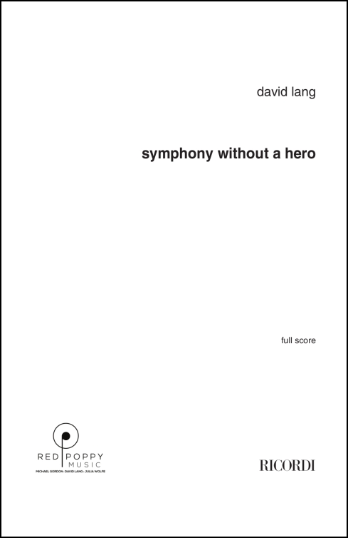 symphony without a hero for orchestra - Click Image to Close