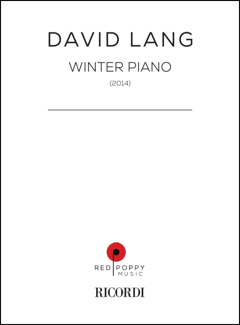 winter piano for piano solo