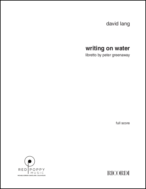writing on water for large ensemble