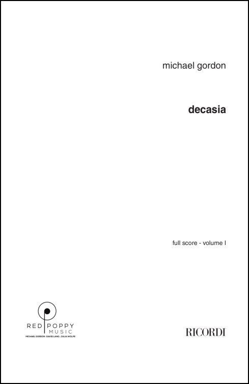 Decasia, (2 vols) for orchestra
