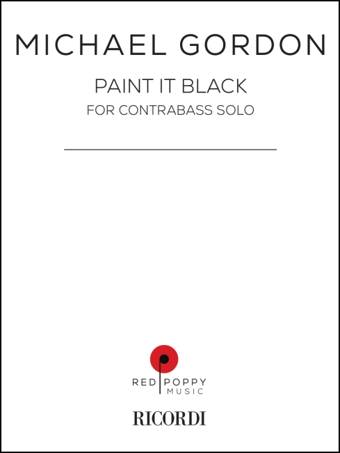 Paint It Black for solo double bass