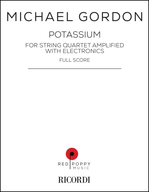 Potassium for string quartet and electronics