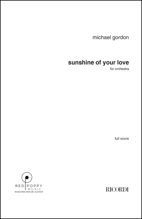 Sunshine of Your Love for orchestra - Click Image to Close