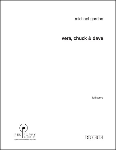 Vera, Chuck & Dave for large ensemble (15 players) - Click Image to Close