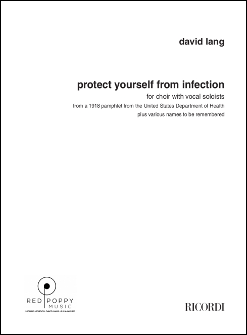 protect yourself from infection for choir with vocal soloists